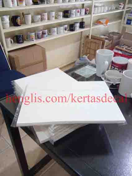 Kertas Decal (Water slide transfer paper)